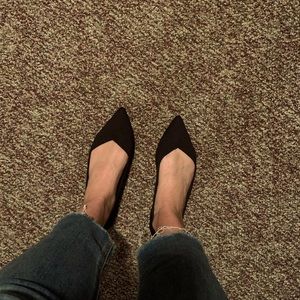 Rothy’s Black Solid Pointed Toe